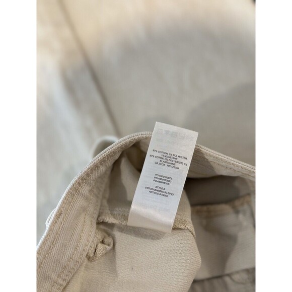 Aritzia Wilfred Free Pants Beige Modern Utility Mid Rise Straight Size 00 2XS - Picture 10 of 11